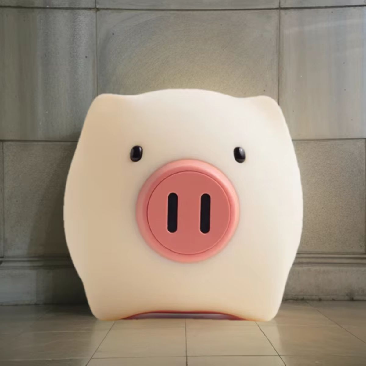 Cute Silicone Piggy Night Light